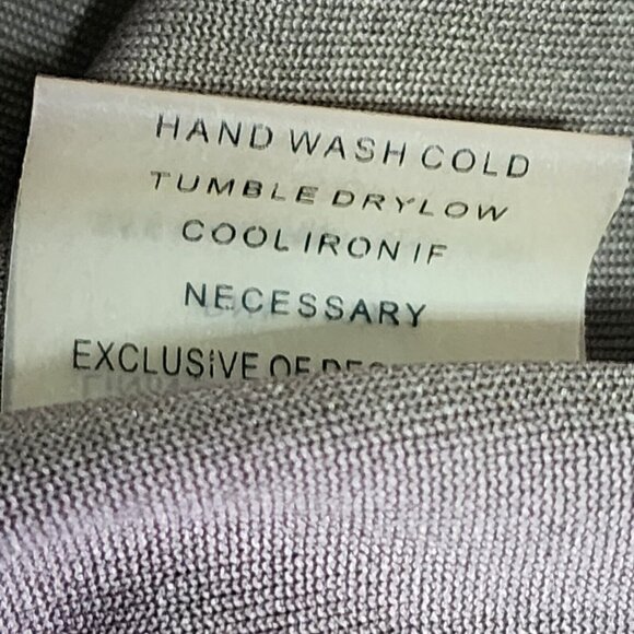 41 HAWTHORN Stitch Fix Gray Ribbed Brie Pencil Skirt Womens Size M Medium - Picture 4 of 5